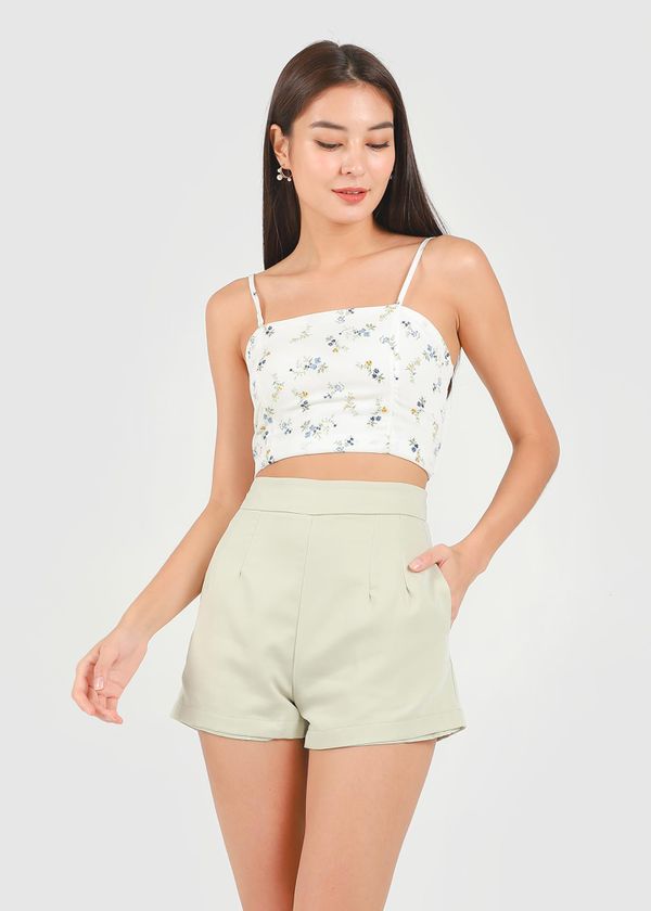 Kyra Shorts in Sage #6stylexclusive