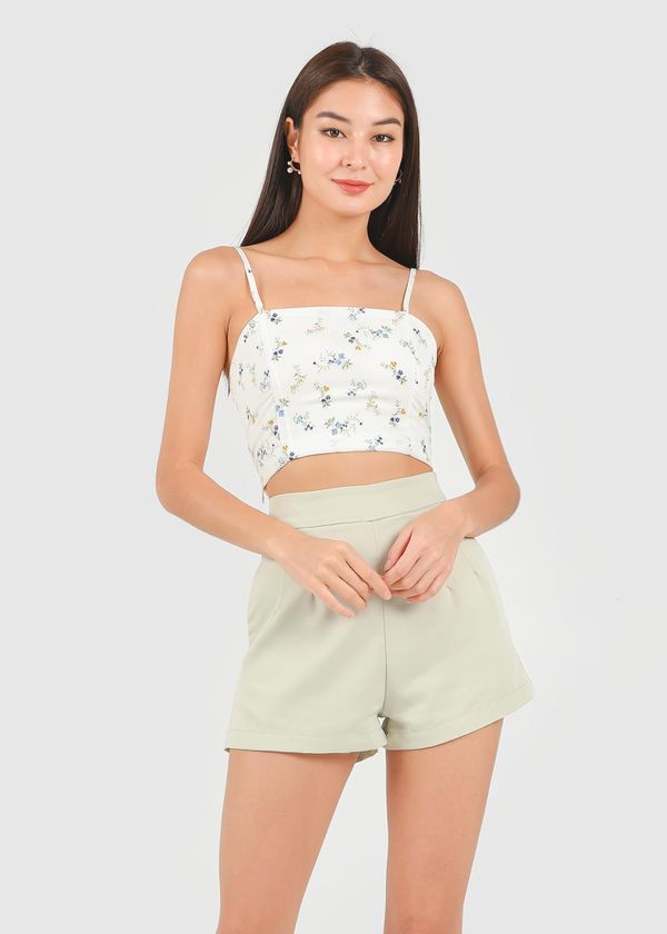 Kyra Shorts in Sage #6stylexclusive