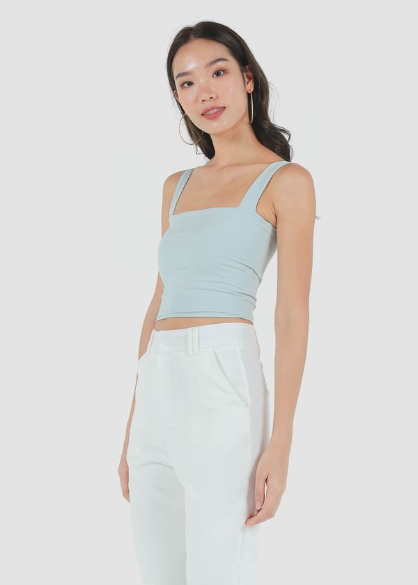 Roxy Square Padded Top in Seafoam #6stylexclusive