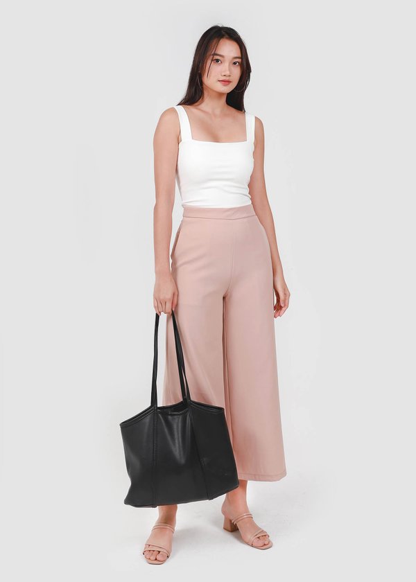 Getto Palazzo Pants in Nude Pink #6stylexclusive