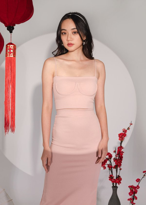 Flaunt The Body Top in Blush Pink #6stylexclusive