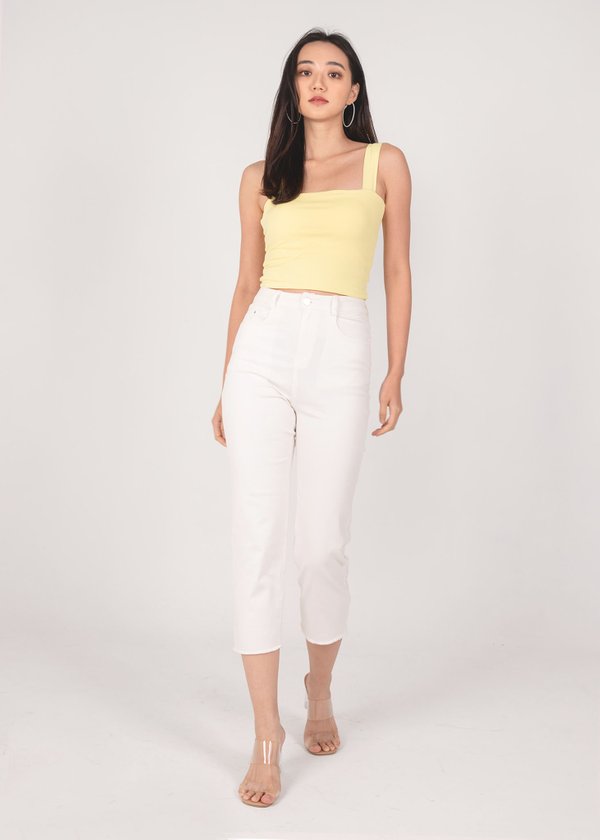 Relaxed Jeans in White #6stylexclusive