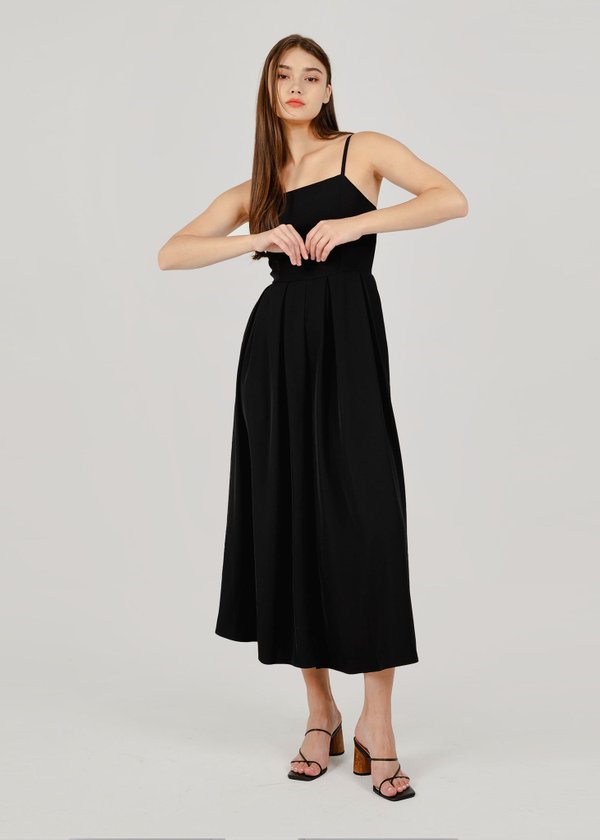 Madison Wide Legged Jumpsuit in Black #6stylexclusive