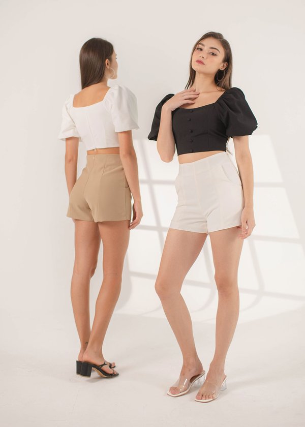 Sweet Spot Shorts in White #6stylexclusive 