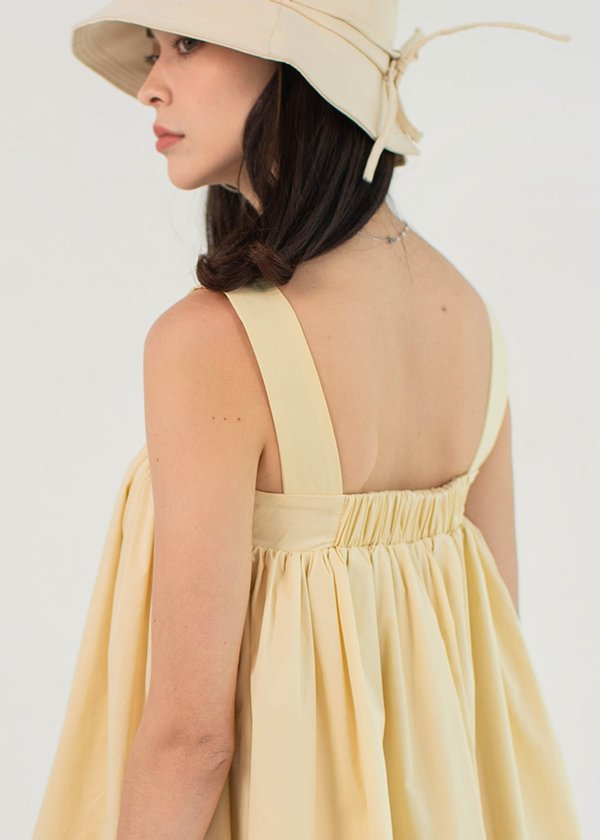 On Vacay Babydoll Dress in Daffodil Yellow (Petite) #6stylexclusive 