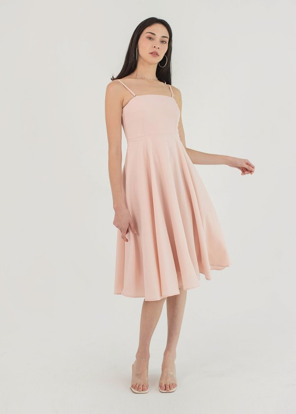 Cover Girl Midi Dress in Sweet Pink #6stylexclusive