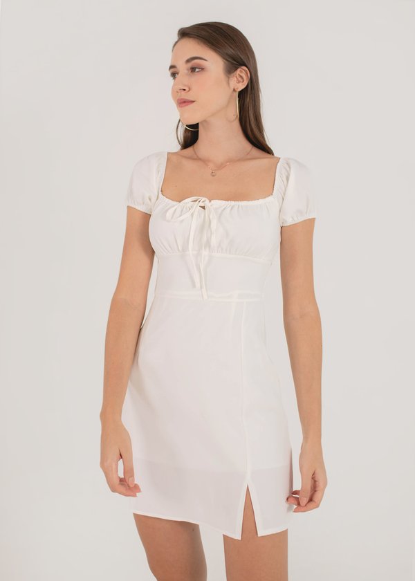 Sweet Summer Dress in White #6stylexclusive