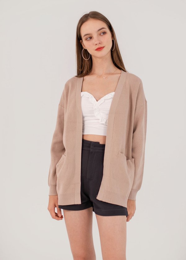 The Comfort Cardi in Dusty Pink #6stylexclusive