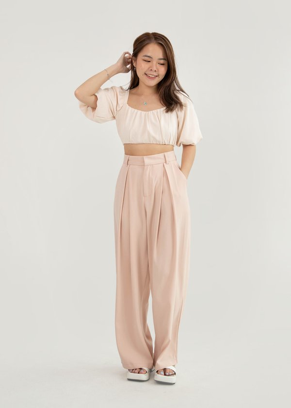 Fantasy Wide Legged Pants in Light Pink #6stylexclusive